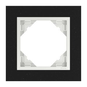 PETRA/Единична рамка, гранит - лед