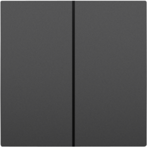 Двойна капачка за ключ - Черна