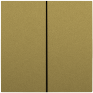 Двойна капачка за ключ - Златна