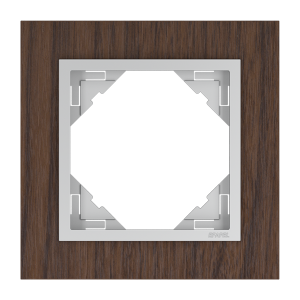 ARBORE/Единична рамка, орех - алуминий