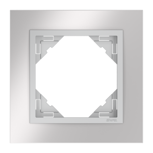 METALLO/Единична рамка, инокс - алуминий