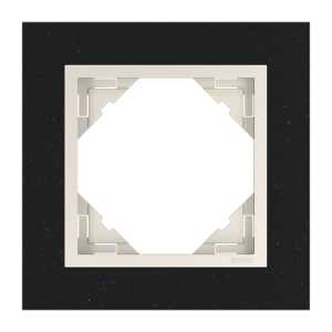 PETRA/Единична рамка, гранит - перла