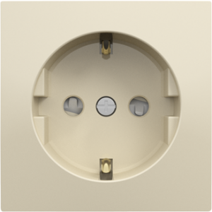 Капачка за контакт Schuko със защита - Слонова кост