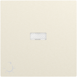 Капачка за ключ с подсветка със символ на лампа - Перла