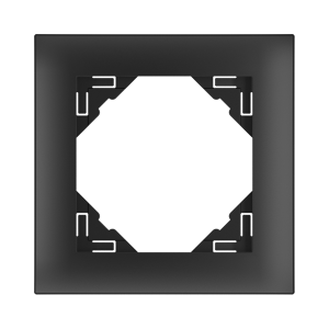 AQUARELLA/Единична рамка - черна