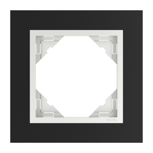 ANIMATO/Единична рамка,  черна - лед