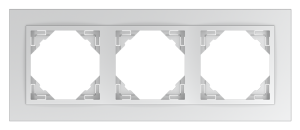 ANIMATO/Тройна рамка, алуминий - алуминий