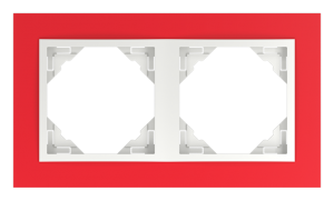 ANIMATO/Двойна рамка, червена - лед