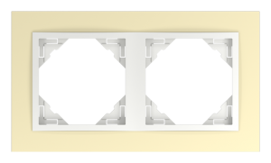 ANIMATO/Двойна рамка, златна - лед