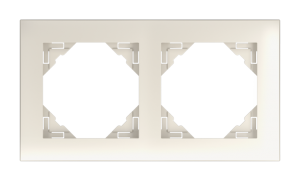 AQUARELLA/Двойна рамка - перла