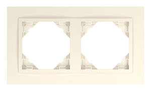 ANIMATO/Двойна рамка, слонова кост - слонова кост