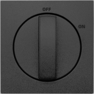 Капачка за ротационен ключ  (On/Off) - Черно
