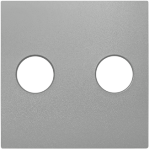 Капачка за аудио гнездо с винтови клеми - Алуминий