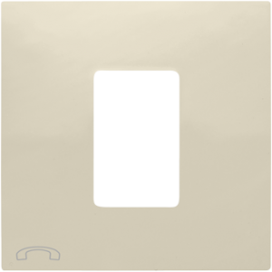 Капачка за телефонна розетка - Слонова кост