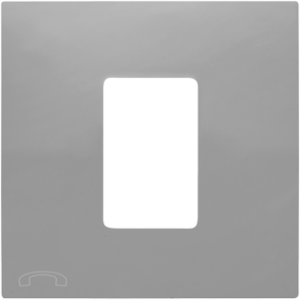 Капачка за телефонна розетка - Алуминий