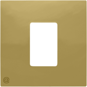 Капачка за интернет розетка RJ45 - Златна