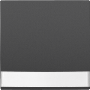 Капачка за ключ с идентификационна карта - Черна