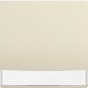 Капачка за ключ с идентификационна карта - Слонова кост